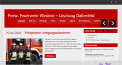 Desktop Screenshot of lg-dattenfeld.de